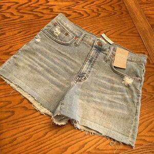 NWT Madewell High-Rise Denim Shorts, Women’s Sz W-31